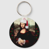 Porte-clés Le Père Noël de Mona Lisa (Recto)