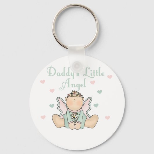 Porte-clés Le petit ange de papa (Recto)