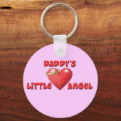 Porte-clés Le petit ange de papa (Recto)