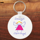 Porte-clés Le petit ange de papa (Recto)
