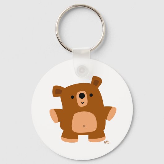 Porte-clés Le petit ours (Recto)