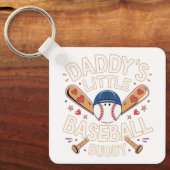 Porte-clés Le petit pote de baseball de papa Graphic (Recto)