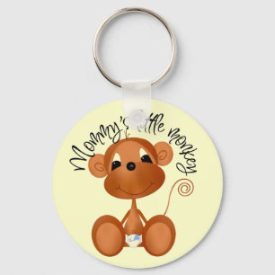 Porte-clés Le petit singe de la maman - T-shirts et cadeaux