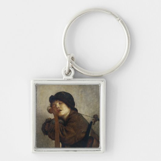 Porte-clés Le petit violoniste dormant, 1883 (Devant)