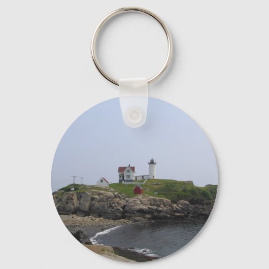 Porte-clés Le phare de Nubble Maine (Recto)