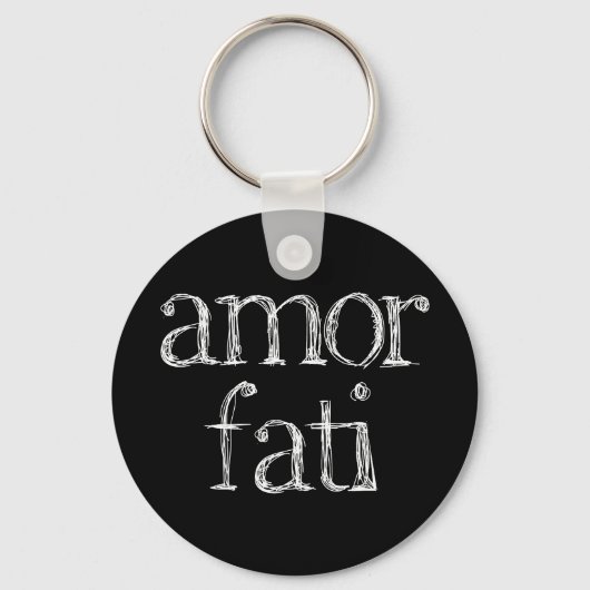 Porte-clés Le Philosophe Moderne : Amor Fati (Recto)