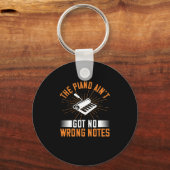 Porte-clés Le Piano N’A Pas De Mauvais Notes 03 (Recto)