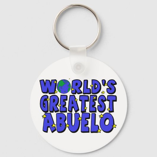 Porte-clés Le plus grand Abuelo du monde (Recto)