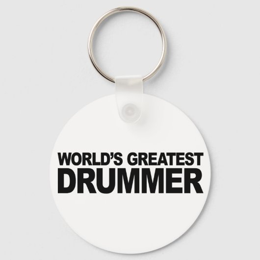 Porte-clés Le plus grand batteur du monde (Recto)