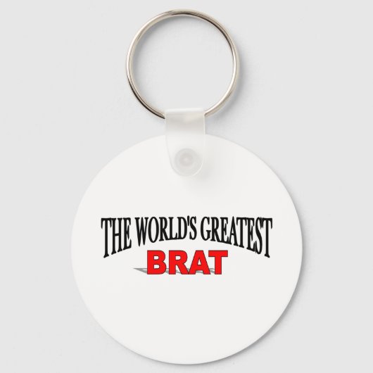 Porte-clés Le plus grand Brat du monde (Recto)