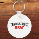 Porte-clés Le plus grand Brat du monde (Recto)