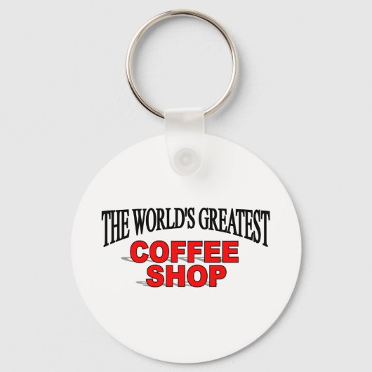 Porte-clés Le plus grand café du monde (Recto)