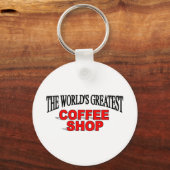 Porte-clés Le plus grand café du monde (Recto)