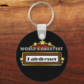 Porte-clés Le plus grand coiffeur du monde (Recto)
