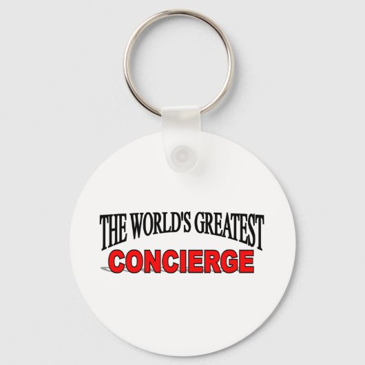 Porte-clés Le plus grand concierge du monde (Recto)