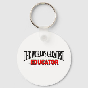Porte-clés Le plus grand éducateur du monde