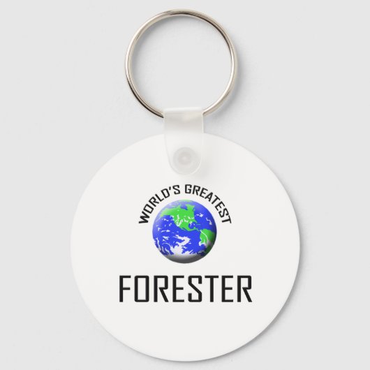 Porte-clés Le plus grand forestier du monde (Recto)