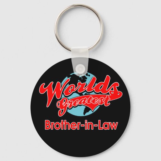 Porte-clés Le plus grand frère en droit du monde (Recto)