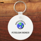 Porte-clés Le plus grand ingénieur pétrolier du monde (Recto)