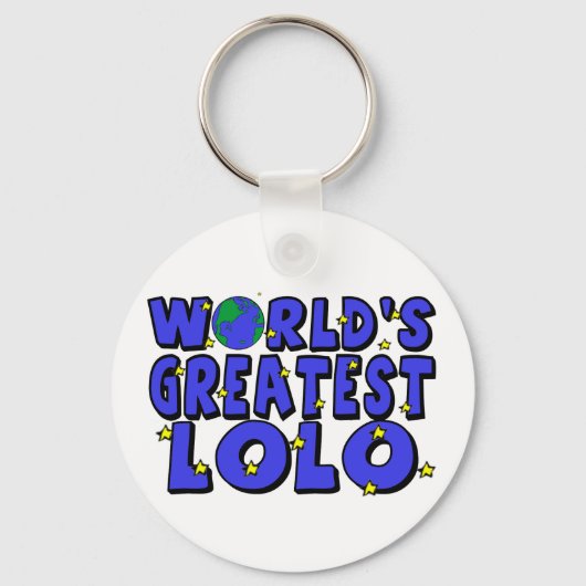 Porte-clés Le plus grand Lolo du monde (Recto)