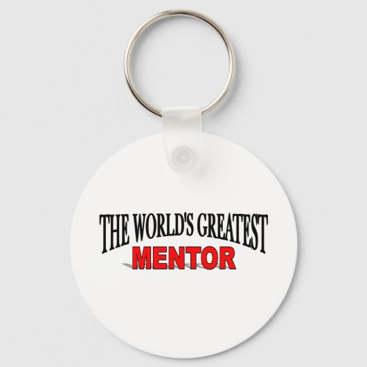 Porte-clés Le plus grand mentor du monde (Recto)