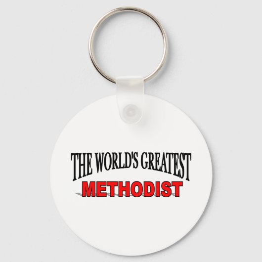 Porte-clés Le plus grand méthodiste du monde (Recto)
