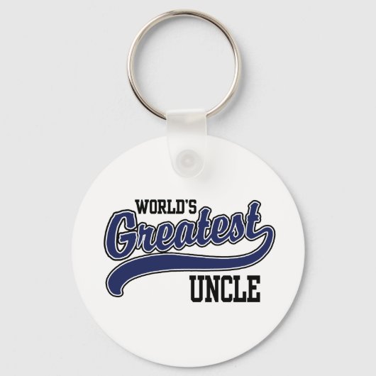 Porte-clés Le plus grand oncle du monde (Recto)