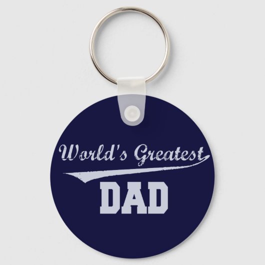 Porte-clés Le plus grand papa du monde (Recto)