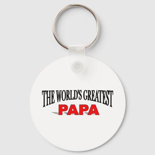 Porte-clés Le plus grand Papa du monde (Recto)
