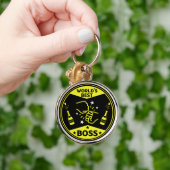 Porte-clés Le plus grand patron du monde (Main)