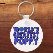 Porte-clés Le plus grand pavot du monde (Recto)