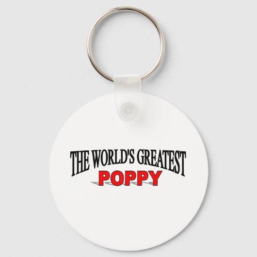 Porte-clés Le plus grand pavot du monde (Recto)