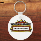 Porte-clés Le plus grand physiothérapeute du monde (Recto)