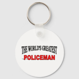 Porte-clés Le plus grand policier du monde