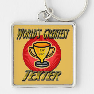 Porte-clés Le plus grand Porte - clé du Trophée Texter du mon