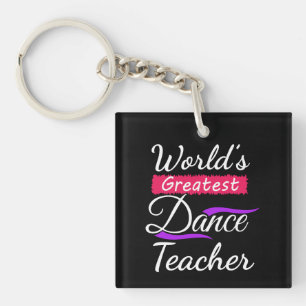 Porte-clés Le plus grand professeur de la danse du monde