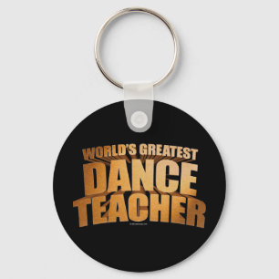 Porte-clés Le plus grand professeur de la danse du monde