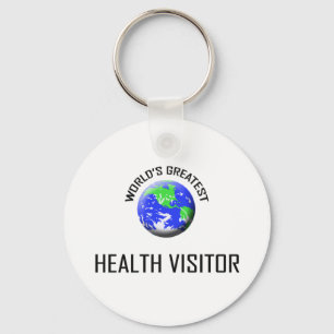 Porte-clés Le plus grand visiteur de la santé du monde