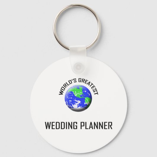 Porte-clés Le plus grand Wedding planner du monde (Recto)