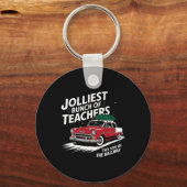 Porte-clés Le Plus Jolis Groupe D'Enseignants De Ce Côté De L (Recto)