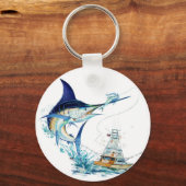 Porte-clés Le poisson-voilier prend l'appât (Recto)