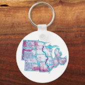 Porte-clés Le pôle Nord (Recto)