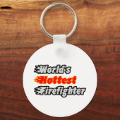 Porte-clés Le pompier le plus chaud au monde (Recto)