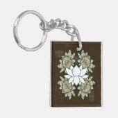 Porte-clés Le Porte - clé acrylique Lotus (Devant gauche)