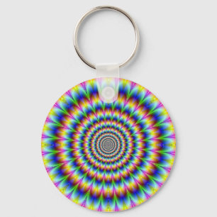 Porte-clés Le porte - clé d'arc-en-ciel