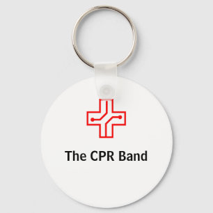 Porte-clés Le porte - clé de bande de CPR