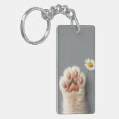Porte-clés Le porte - clé de chat de la main mignonne (Devant gauche)
