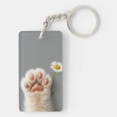 Porte-clés Le porte - clé de chat de la main mignonne (Dos)