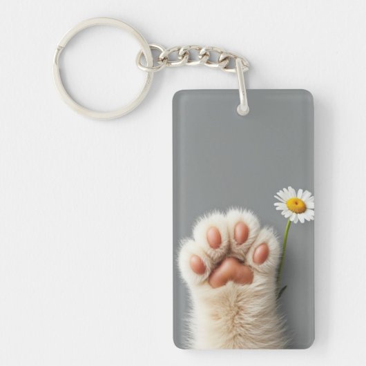 Porte-clés Le porte - clé de chat de la main mignonne (Devant)