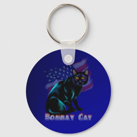 Porte-clés Le Porte - clé de chats de Bombay (Recto)